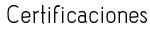 certificacione